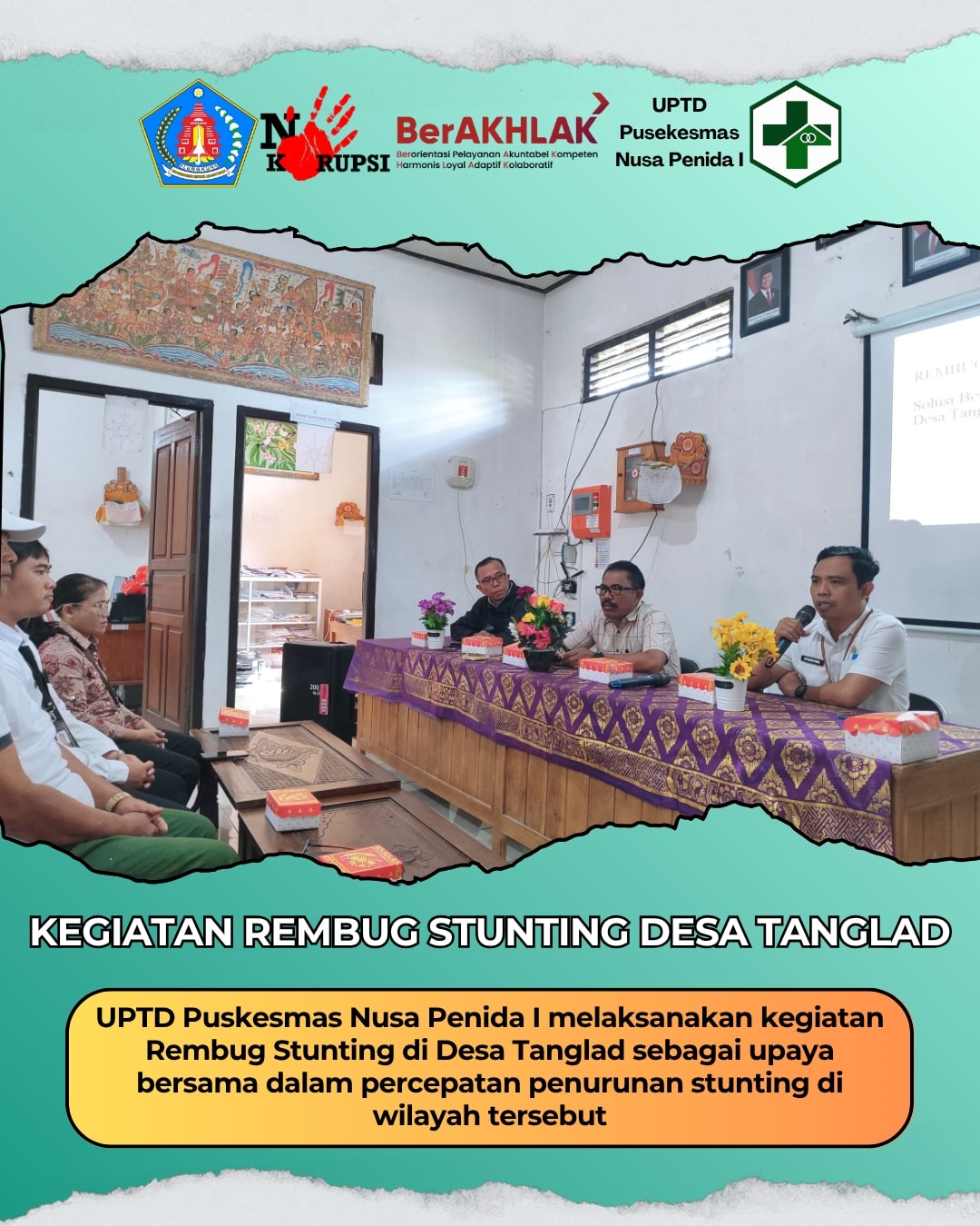 Rembug Stunting Desa Tanglad: Bersatu untuk Generasi Sehat dan Cerdas